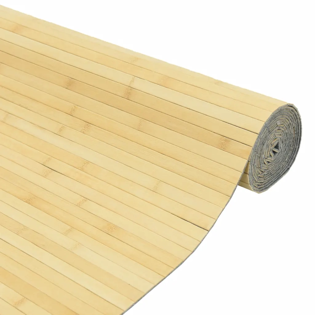 Divisorio Ambienti | Divider per stanze | Paravento Naturale Chiaro Larghezza 600 cm Altezza 165 cm in Bamb¨´