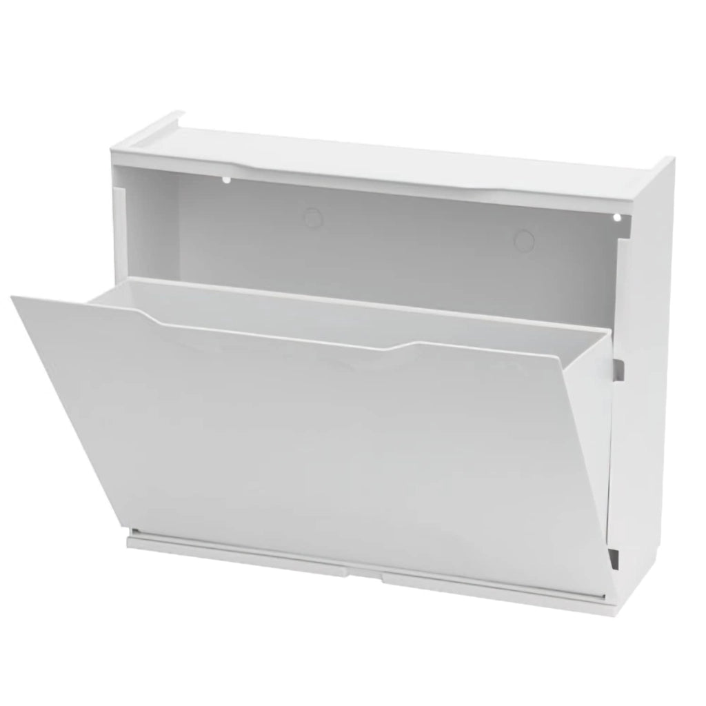 Scarpiera Modulare Unika Bianco Cm 51X17,3 H.cm 40,1