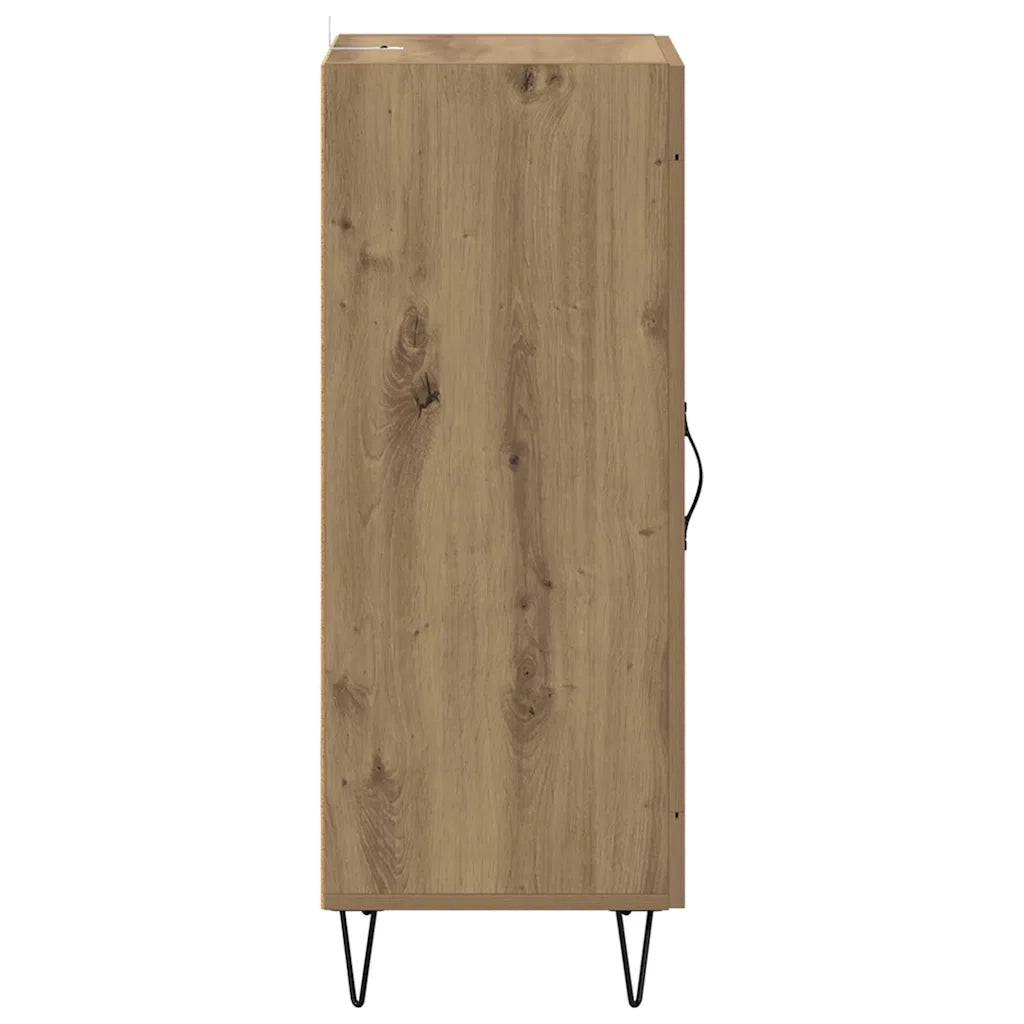 Credenza | Madia | Buffet da pranzo | Armadio da pranzo Rovere artigianale 34,5 x 34 x 90 cm