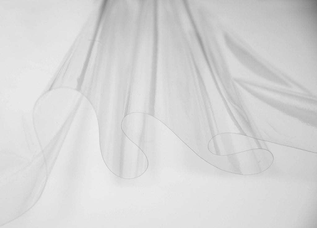 Tovaglia Antimacchia Plastificata PVC Trasparente Proteggi Tavolo - 140x190 - Trasparente