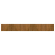 Tappeto del soggiorno | Tappeto Rettangolare Marrone 70x500 cm in Bamb¨´
