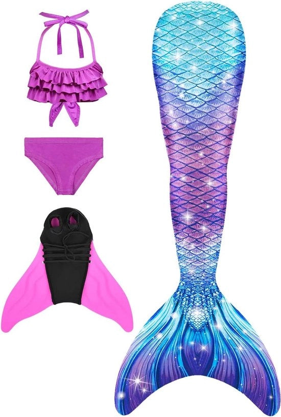 Costumi da bagno per bambini - Zeemeermin con stile colorato e magico