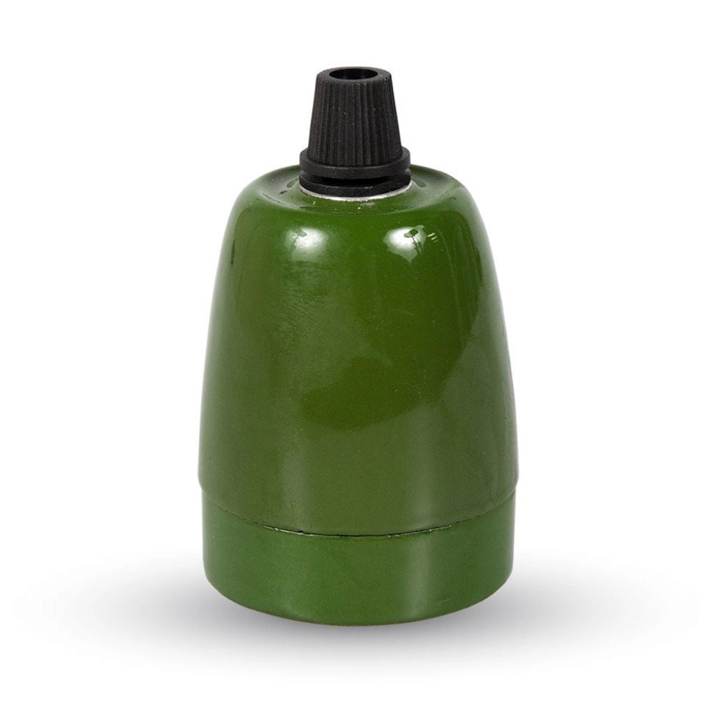 Portatore Porcelan Porta del supporto verde