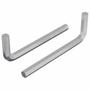 Chiave Esagonale 2 pz Argento 32 x 86 mm Acciaio CFW3963284