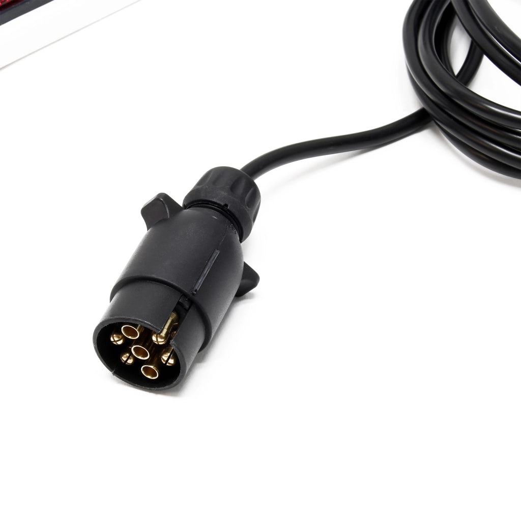 Barra portaluci a LED per rimorchio a 7 poli Con luci posteriori stop e frecce