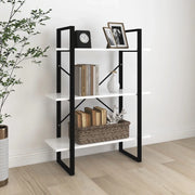 Libreria Bianca 80x30x105 cm in Legno Multistrato 806527
