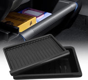 Opbergbox per Auto Sedile - Spazio di Ripostiglio Pratico con Coperchio - Ripostiglio Segreto per Modello Y - 2021-2024