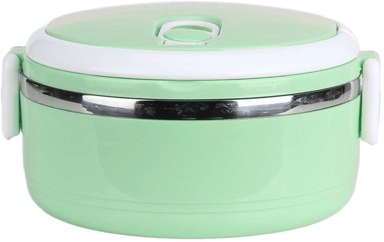 Bento Box Termico - Acciaio Inossidabile - Riutilizzabile - Contenitore Cibo - Per Casa/School/Ufficio