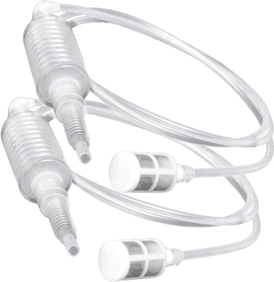 Sistema di Sifonaggio per Vino e Birra - 2 pezzi, Tubo di Sifonaggio in Acciaio Inox, Lunghezza circa 2m/6.56ft