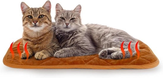 Kushion termico autoalimentato per animali domestici da interni ed esterni - 75 x 50 cm