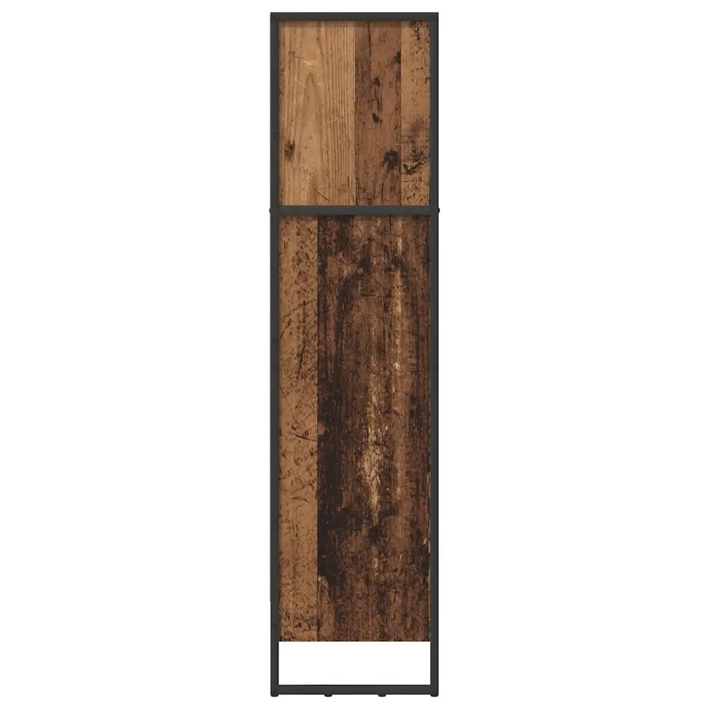 Armadio per Libri Legno vecchio 60 x 30 x 121 cm