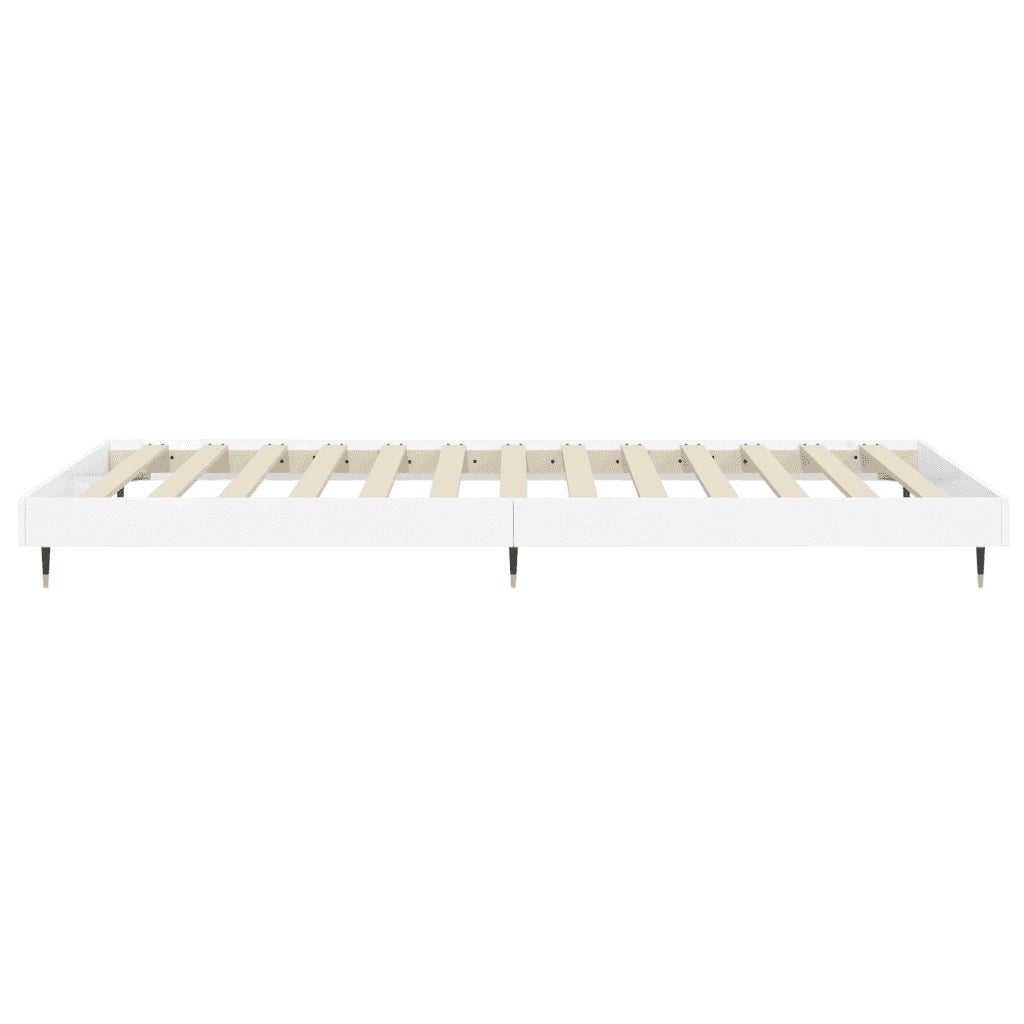 Giroletto Bianco Lucido 90x190 cm in Legno Multistrato 832199