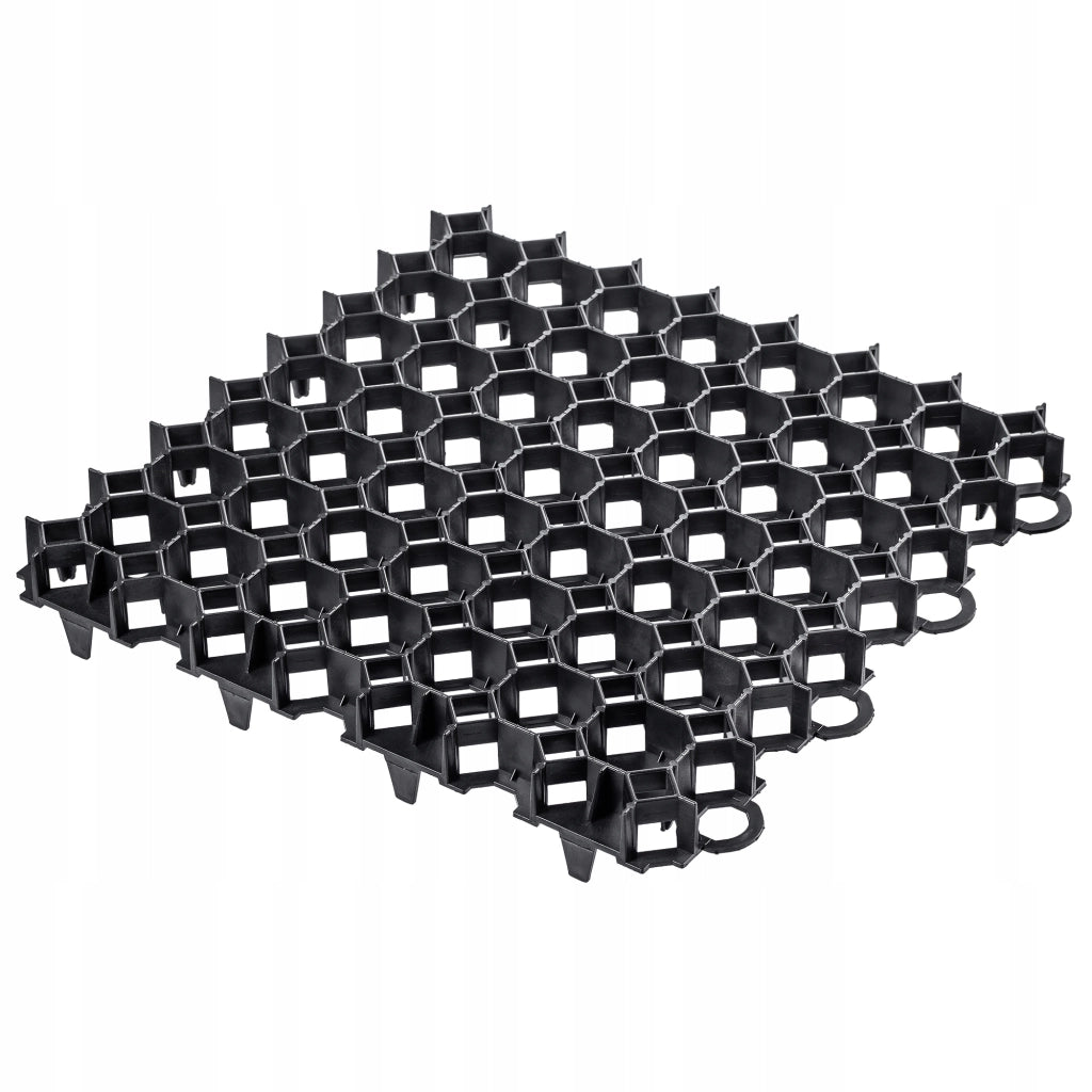 Griglia di protezione per prato KADAX Geogrid 50x50x3,5 per giardino, 530 tonnellate/m2 su pallet