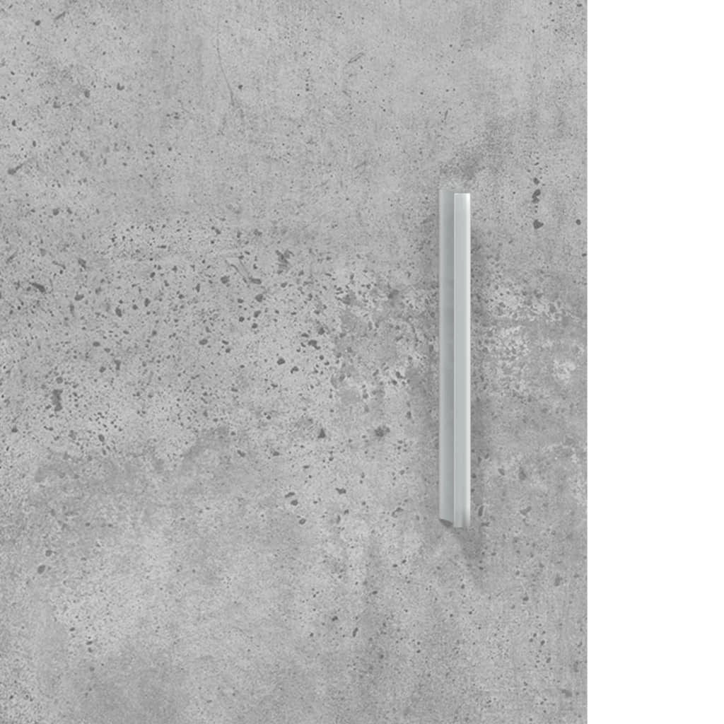 Base per mobiletto per acquario 121 x 41 x 58 cm legno ingegnerizzato grigio 02_0045053