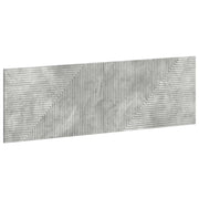 Testiera da Muro HAARLEM Grigio Cemento Legno ingegnerizzato 896948