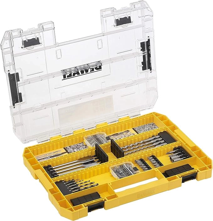 DeWalt DT70762-QZ – Set accessori 85 pezzi ToughCase® e compatibilità TSTAK