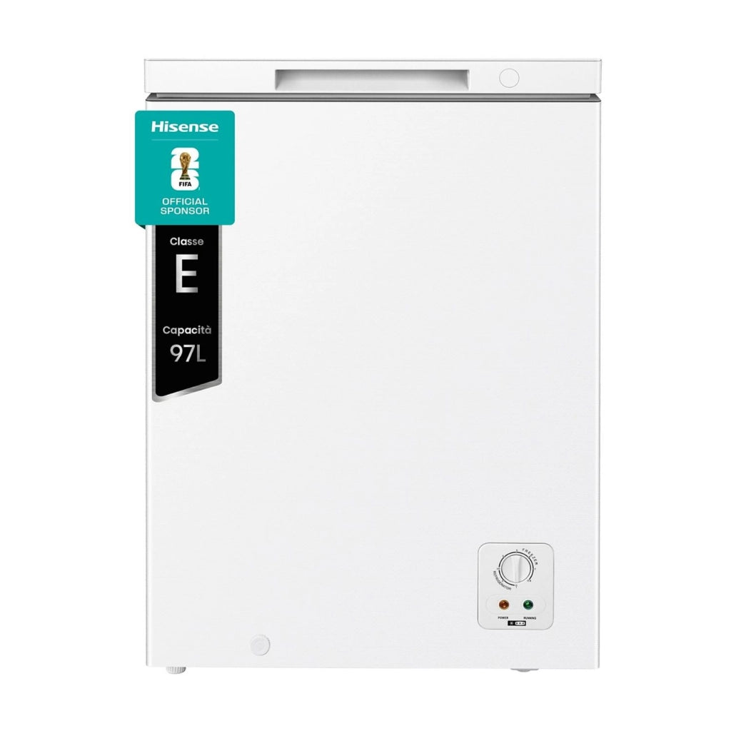 Hisense Congelatore LIB 97l Oriz. L58xP45 Cl.E FT100N1BWE