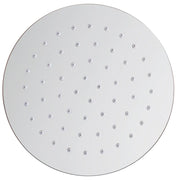 Soffione doccia tondo in acciaio 20cm