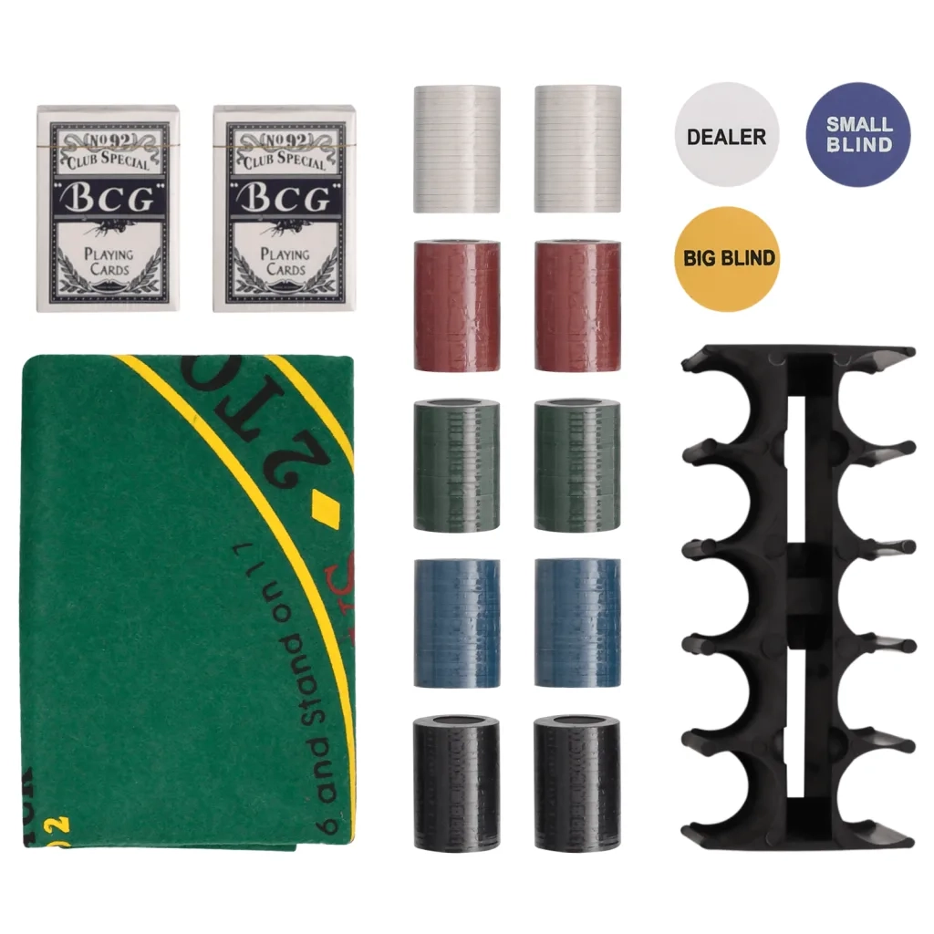 Set di Fiches da Poker 200 pz 4 g CFW9206695
