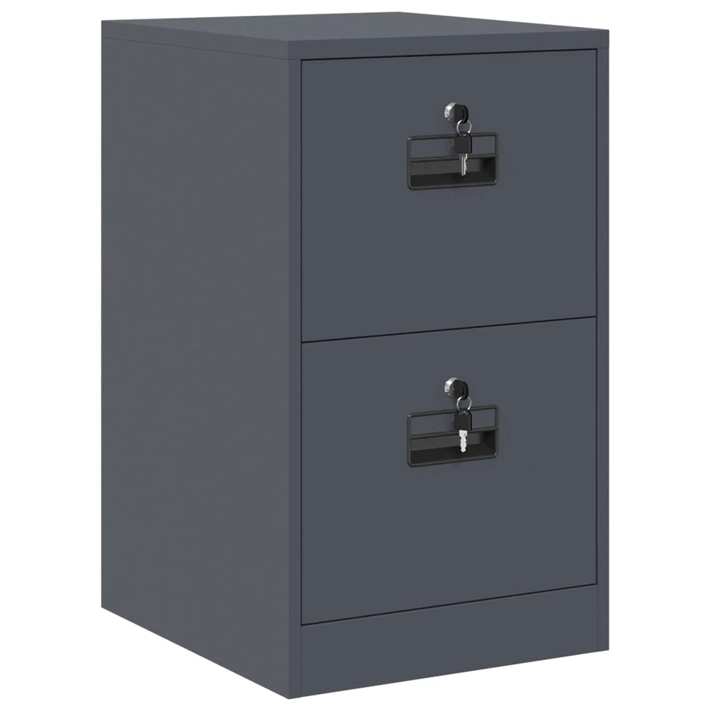 Armadio per File con cassetto Antracite 44 x 50 x 74,5 cm CFW2770988