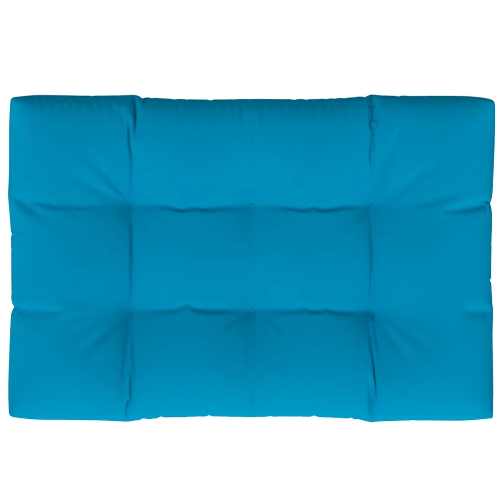 Cuscino per Pallet Blu 120x80x12 cm in Tessuto 360517