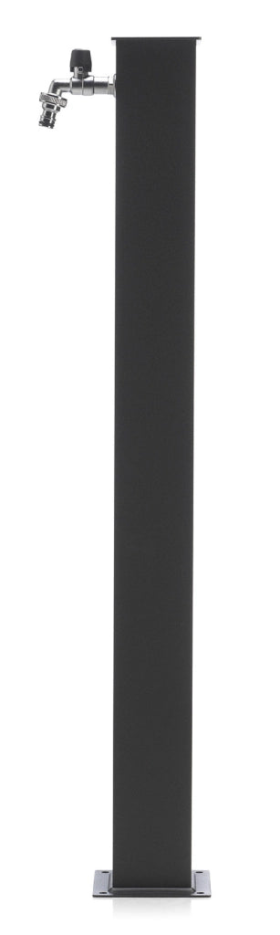 Fontana da Giardino con Rubinetto Belfer 42/Q Grigio Antracite