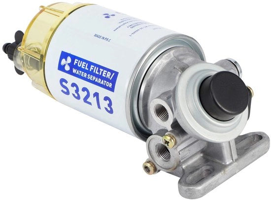 Filtro a combustibile per imbarcazioni - Set completo - Componenti - Per motori esterni - Per barche - Alta qualità - Filtro a combustibile