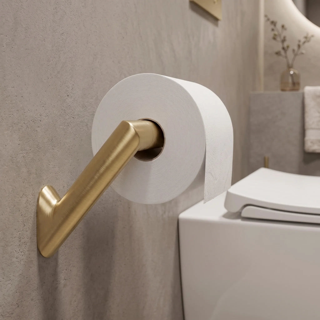 Porta Carta Igienica Will Brush Gold