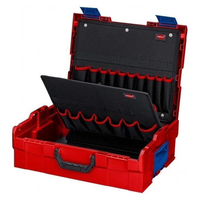 Knipex 00 21 19 LB cassetta per attrezzi Nero, Rosso ABS sintetico