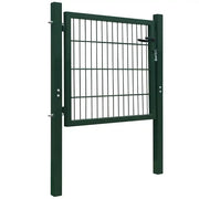 Cancello per Recinzione 2D (Singolo) Verde 100x80 cm CFW2379121
