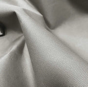 Telaio in Canapa Duro 600D Acqua-Impermeabile, Venduto per Metro - Grigio 1 Metro (100cm x 150cm)