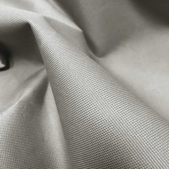 Telaio in Canapa Duro 600D Acqua-Impermeabile, Venduto per Metro - Grigio 1 Metro (100cm x 150cm)