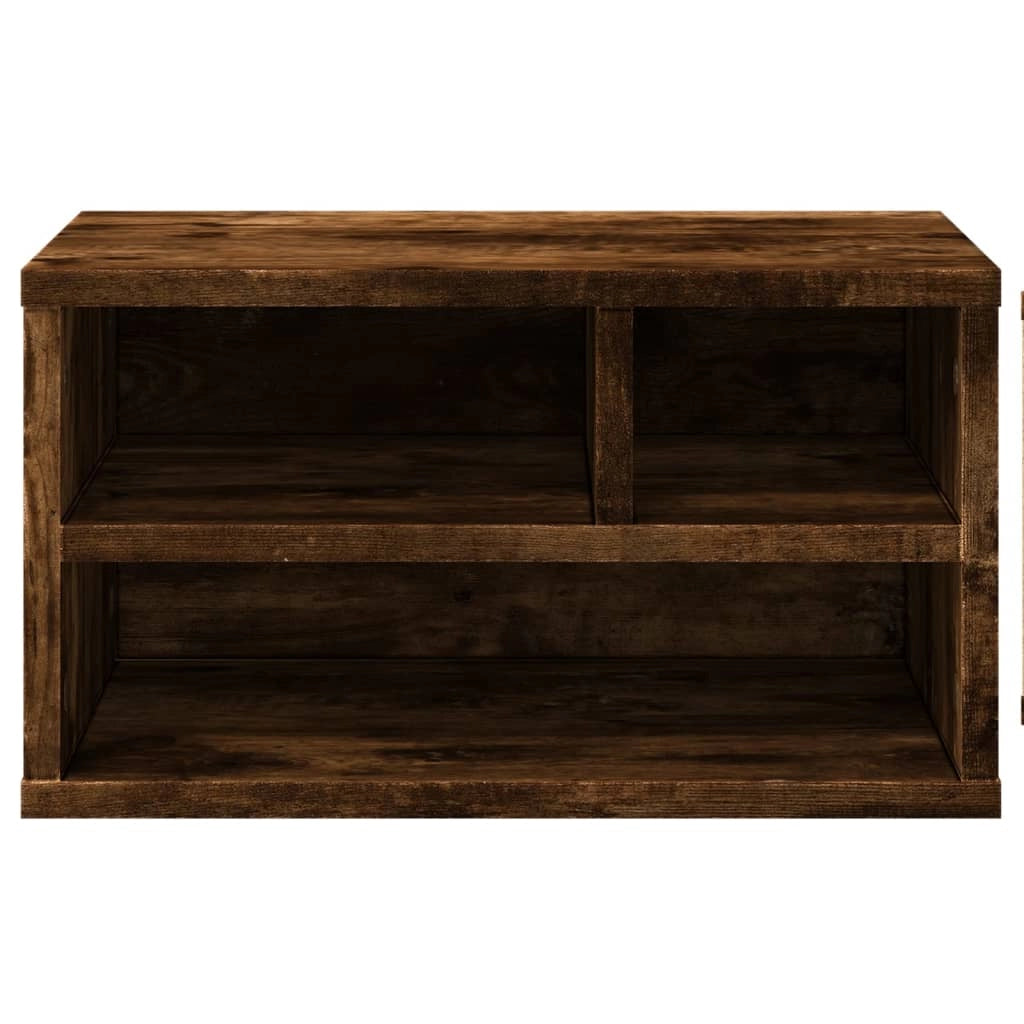 Supporto per stampante tavolo mobile per ufficio 40 x 32 x 22,5 cm legno ingegnerizzato marrone 02_0044729