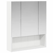 Mobiletto per specchio da Bagno | Armadio da bagno Bianco 60 x 14.5 x 70 cm