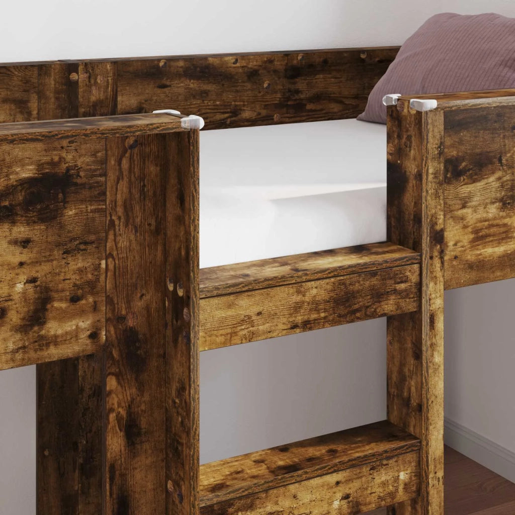 Letto a Castello per Bambini Rovere fumé 75 x 190 cm 3410471
