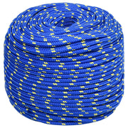 Corda per barca Blu 6 mm 25 m in Polipropilene 152443