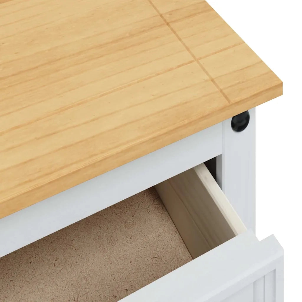 Cassapanche di stoccaggio Corona Bianco 112 x 40 x 75 cm CFW4753204
