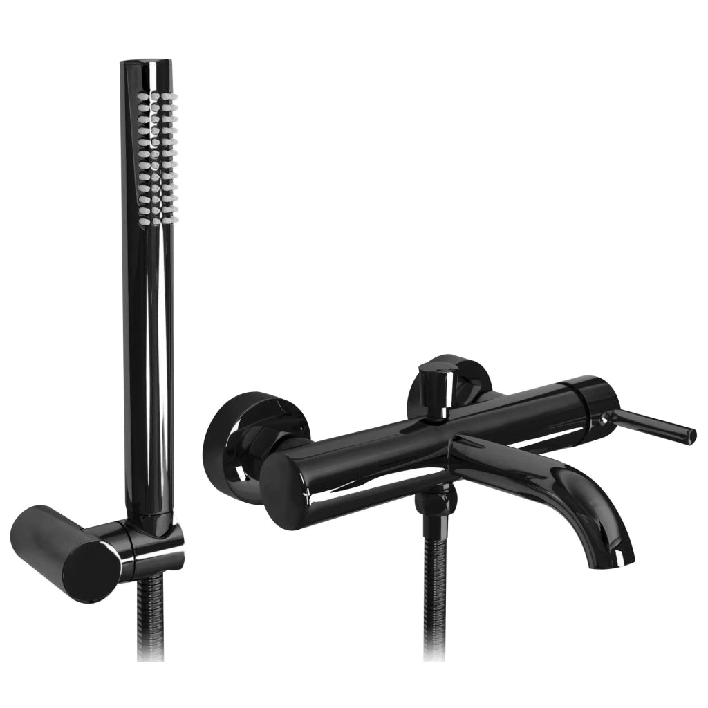 Rubinetto Da Vasca Rea Lungo Black Metallic
