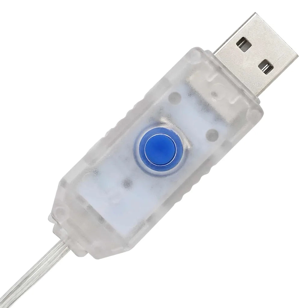 Renne LED con 40 LED 2 pz Bianco caldo PET CFW1874845