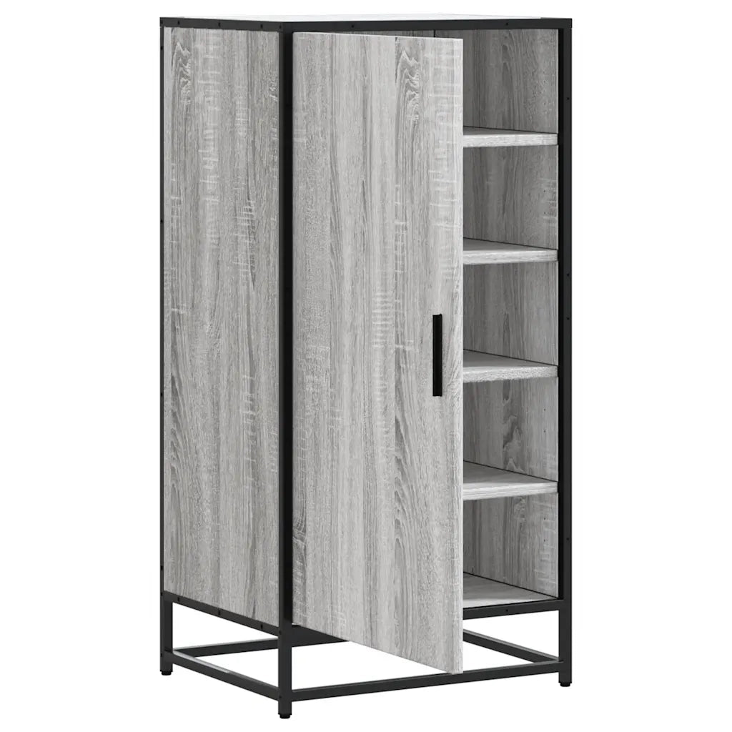 Scarpiera Grigio Sonoma 48x38x97,5 cm in Legno Multistrato 849202