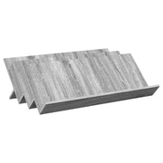 Scaffale per riviste Grigio Sonoma 90 x 53 x 28,5 cm CFW7965705
