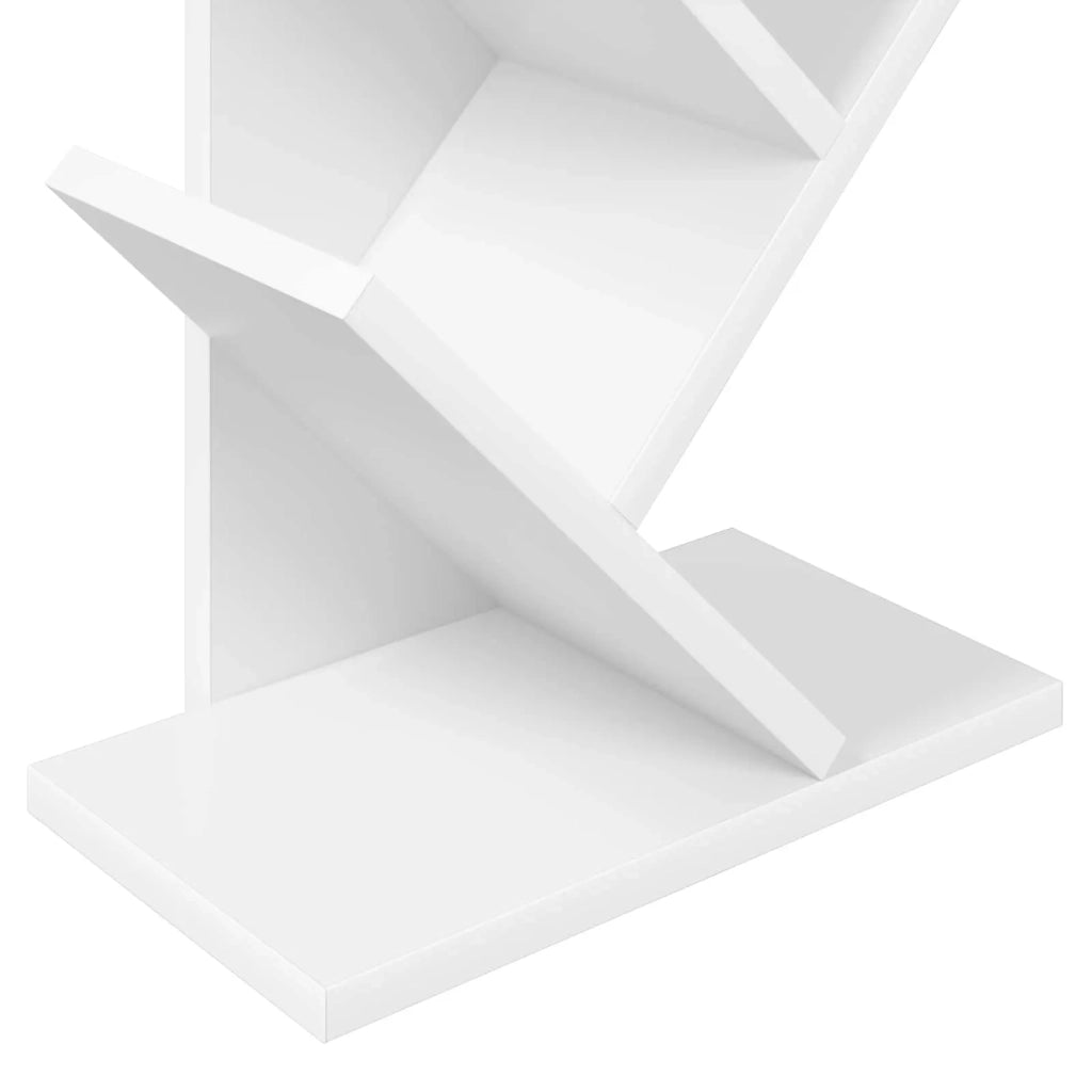 Scaffale per Libri a Forma di Albero 6 Ripiani 30 x 18 x 100 cm 8012372