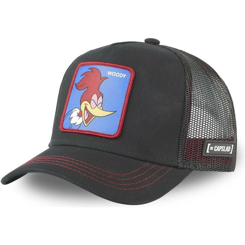 Cappellino da baseball WOODY nero
