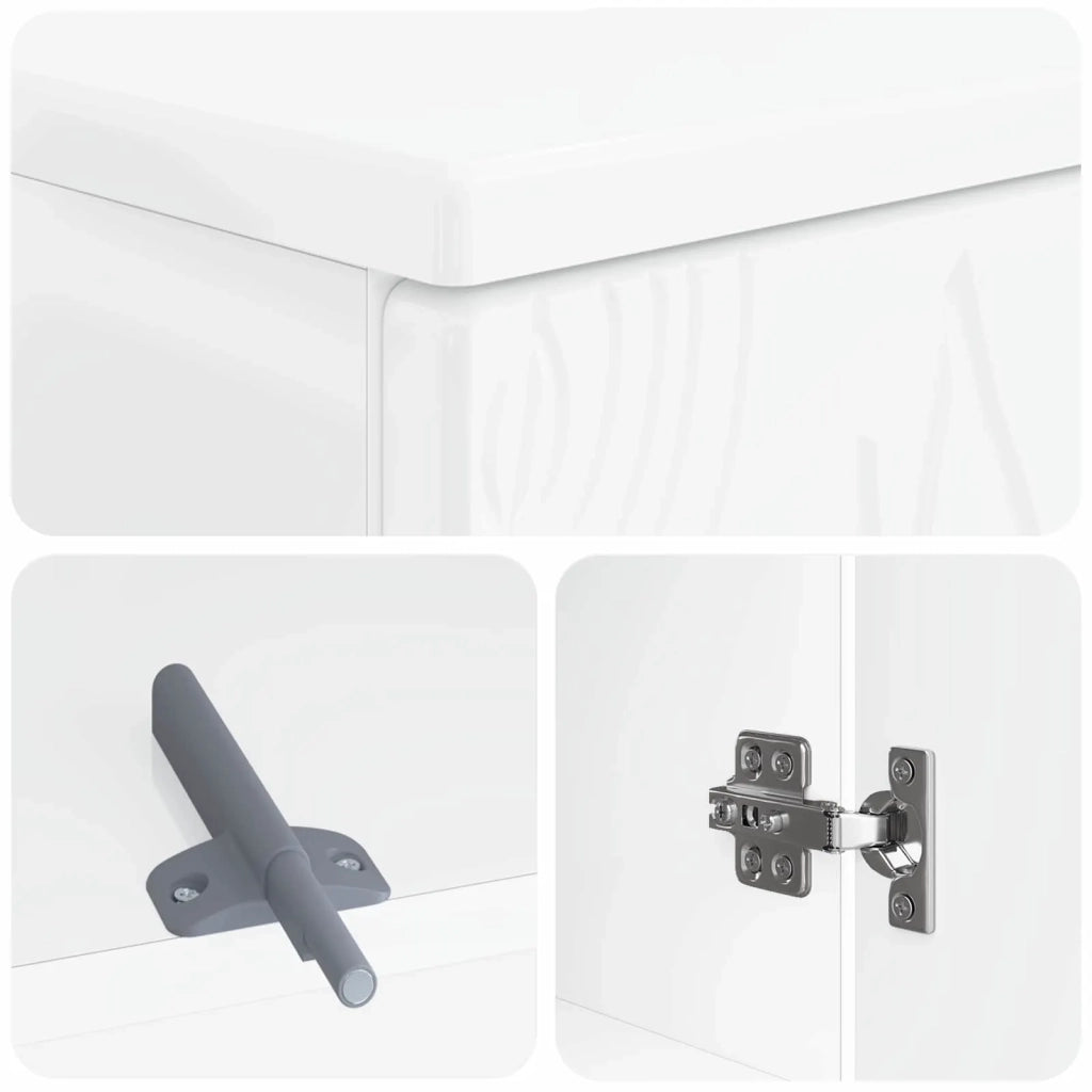 Armadio per Lavabo da Bagno DELFT Bianco 59,5 x 31,5 x 59 cm 897005
