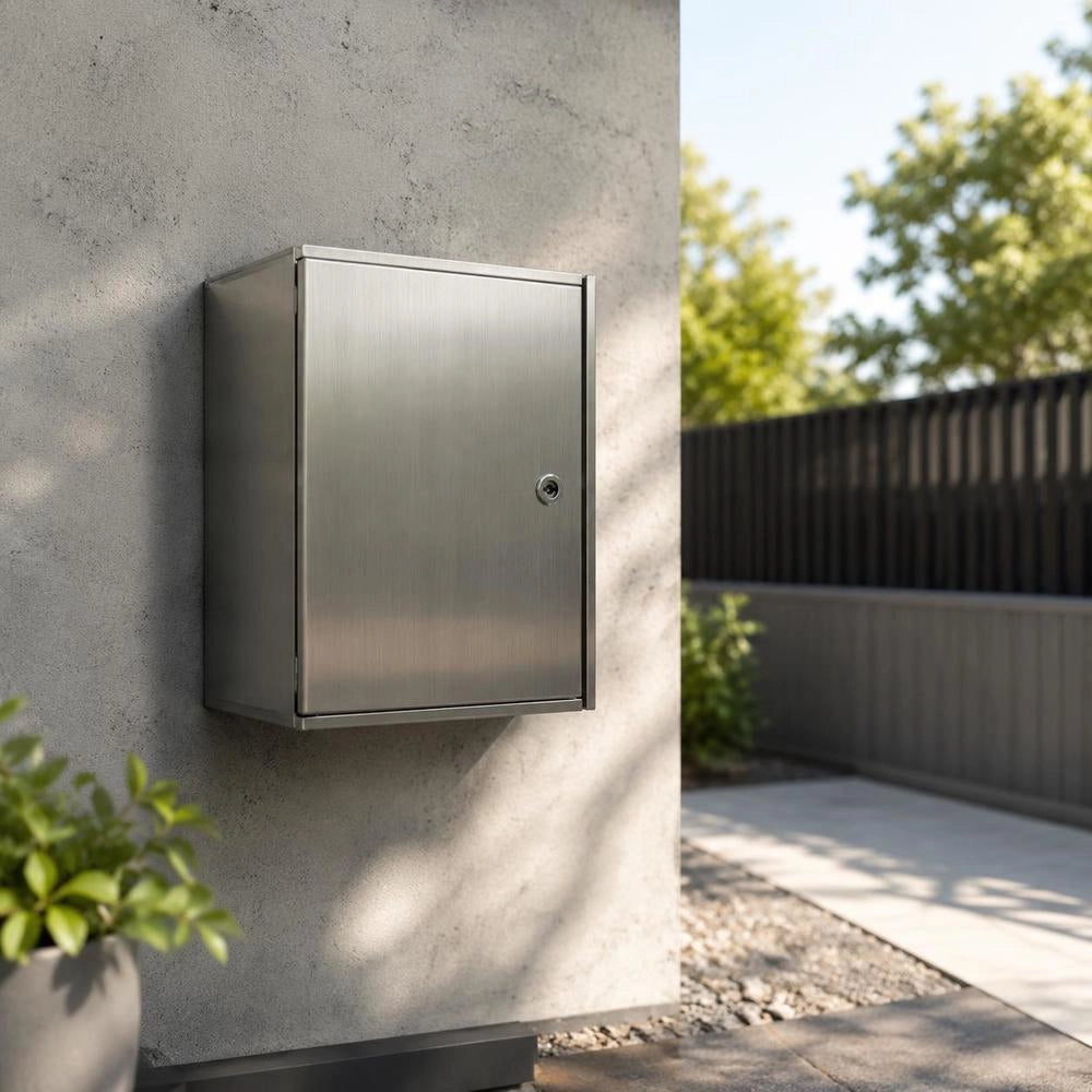 40x30x25 Cm Stainless Steel Electrical Enclosure IP66 Wall Mounting Box
