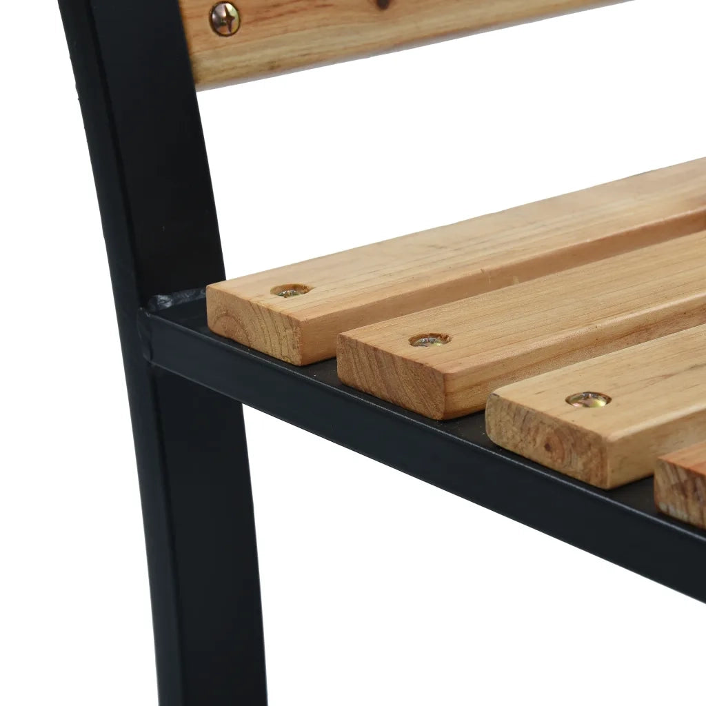 Panchina da Giardino 120 cm in Legno 47944