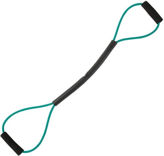 Banda di resistenza per boxe, adatta per allenamento di potenza e velocità esplosiva - rafforza le tue abilità di boxe ovunque e in ogni momento, ideale per atleti di arti marziali, atleti e appassionati di fitness, colore verde - 30LB