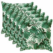 Federa 6 pcs HOUTEN Motivo a Foglie 30 x 30 cm Poliestere 915918