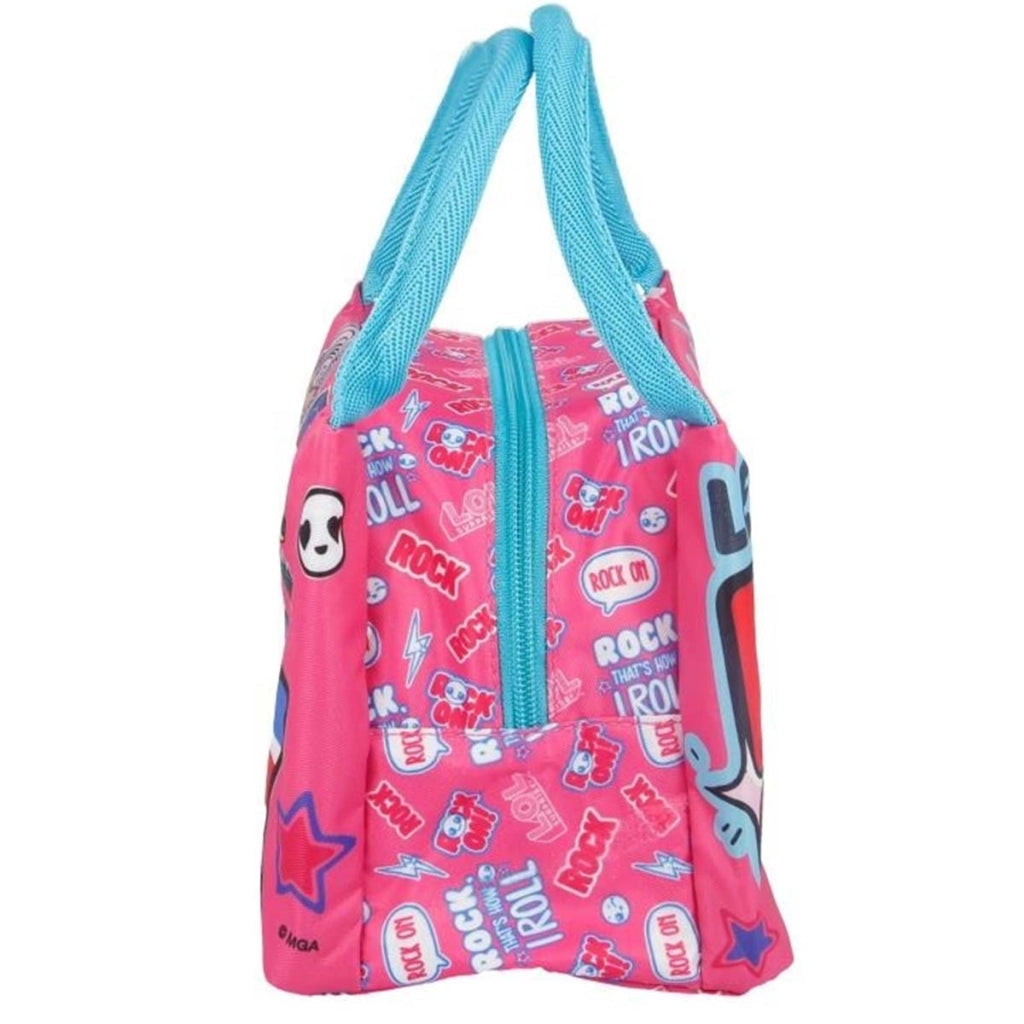 Sacco Termico per Pranzo per Bambini motivo Bambole Let's Rock e Motivi Divertenti Blu / Rosa LOL Surprise