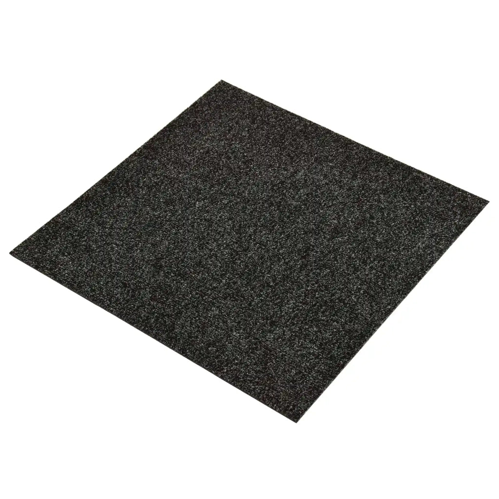Tappeto 20 pcs Nero 50 x 50 cm Bitume 42046761